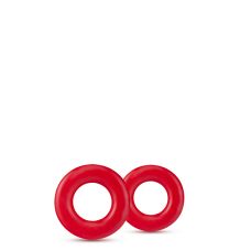 Набор эрекционных колец для продления эрекции красные STAY HARD DONUT RINGS