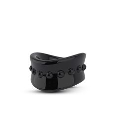 Эрекционная насадка черного цвета Blush Stay Hard диаметр 38 мм