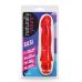 Вибратор вагинальный гелевый на батарейках красный Blush Naturally Yours 