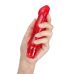 Вибратор вагинальный гелевый на батарейках красный Blush Naturally Yours 