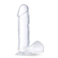 Фалоімітатор реалістичний гелевий на прозорий присосці Blush B Yours