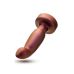 Незвичайний анальний силіконовий вібромасажер коричневий ANAL ADVENTURES MATRIX BIONIC
