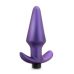 Анальна пробка з вібрацією Anal Adventures Blush силіконова фіолетова 12.7 х 3.8 см