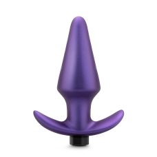 Анальная пробка с вибрацией Anal Adventures Blush силиконовая фиолетовая 12.7 х 3.8 см