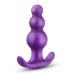 Рельефная анальная силиконовая пробка фиолетовая ANAL ADVENTURES MATRIX SUPERNOVA PLUG