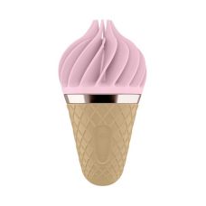 Стимулятор морозиво для клітора Satisfyer Layons Sweet Treat Temptation Сатісфаер рожеве