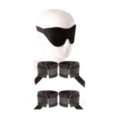 Набір бондажний для БДСМ чорного кольору Guilty Pleasure GP BEGINNERS BONDAGE KIT
