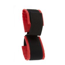 Фиксаторы для запястий красно черного цвета Guilty Pleasure  BOUND TOGETHER