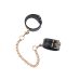 Фиксаторы для ног черного цвета на золотистой цепочке Guilty Pleasure ANKLE CUFFS Фиксаторы для ног черного цвета на золотистой цепочке Guilty Pleasure ANKLE CUFFS