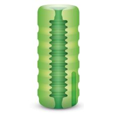 Мастурбатор для чоловіків з віброкулею зеленого кольору Zolo Original Squeezable Vibr Stroker