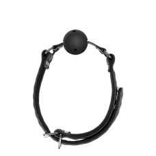 Кляп кулька в рот БДСМ чорного кольору Adam & Eve Eves fetish dreams ball gag