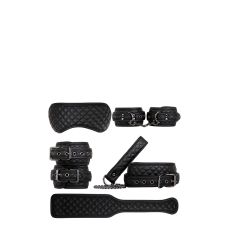 Набір для БДСМ ігор чорного кольору Adam & Eve Fetish dreams bondage set 5 предметів