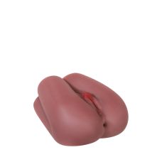 Мастурбатор анус и вагина порноактрисы KIRA NOIR с вибрацией коричневого цвета ZERO TOLERANCE