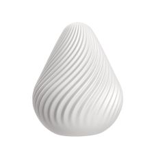 Мастурбатор яйцо белого цвета с красным футляром Zero Tolerance Vesuvius	