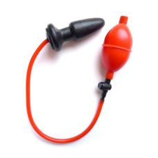 Анальная пробка с накачкой красного цвета с черным California еxotic novelties Colt Expandable Butt Plug