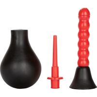 Анальний душ чорного червоного кольору California еxotic novelties Colt anal douche Анальний душ чорного червоного кольору California еxotic novelties Colt anal douche