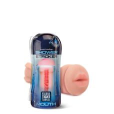 Мастурбатор ротик тілесного кольору Happy ending Shower stroker self lubricating Mouth
