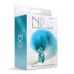 Анальна пробка із хвостом блакитного кольору NS Novelties Global Novelties Nixie Metal Butt Plug With Ombre Tail Blue Metallic Анальна пробка із хвостом блакитного кольору NS Novelties Global Novelties Nixie Metal Butt Plug With Ombre Tail Blue Metallic