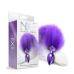 Анальная пробка с хвостом фиолетового цвета NS Novelties Global Novelties Nixie Metal Butt Plug With Ombre Tail Purple Metallic Анальная пробка с хвостом фиолетового цвета NS Novelties Global Novelties Nixie Metal Butt Plug With Ombre Tail Purple Metallic