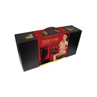 Шафа-валіза для БДСМ-аксесуарів чорного кольору TABOOM Desires Masterpiece Case 11 предметів