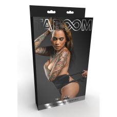 Система для бондаж тела для позиций по собачьему черного цвета Taboom Luxury Bondage Essentials 