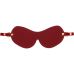 Маска на глаза БДСМ красного цвета в золотистой фурнитурой Taboom Маска на глаза БДСМ красного цвета в золотистой фурнитурой Taboom