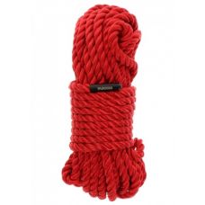 Бондажна мотузка БДСМ червоного кольору Taboom Bondage rope 10 000 мм