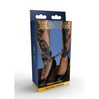 Набор силиконовых манжет на щиколотки синего цвета Taboom Supreme Набор силиконовых манжет на щиколотки синего цвета Taboom Supreme