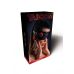 Маска на глаза БДСМ с декоративной розой черная Taboom Wild Roses Blindfolc 