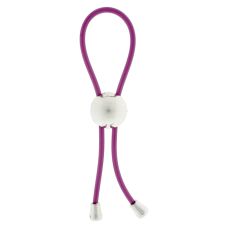 Ерекційне ласо на член з регульованою утяжкою фіолетове Toy Joy Power X Ring