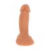 Реалистичный вибратор с присоской и пультом управления телесного цвета Toy Joy Get Real Naked  Реалистичный вибратор с присоской и пультом управления телесного цвета Toy Joy Get Real Naked