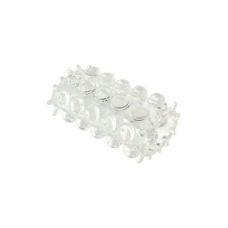 Насадка на член рельефная прозрачного цвета Toy Joy Power 