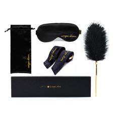 Набор для страстных вечеров Лови момент БДСМ черного цвета Upko Carpe Diem Premium Bondage Set