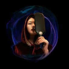 Шлепалка двухсторонняя БДСМ из итальянской кожи черного цвета Upko Black Label Collection