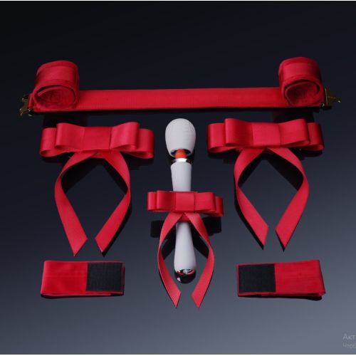 Монтажний аксесуар для вібратора на розпірну планку червоний UPKO