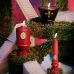 Низькотемпературна воскова свічка для ігор із воском червона UPKO Dreaming of garden Низькотемпературна воскова свічка для ігор із воском червона UPKO Dreaming of garden