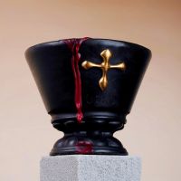 Низькотемпературна воскова свічка для ігор із воском чорна UPKO Dreaming of garden