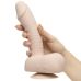 Біонічний вібратор страпон бежевий реалістичний Uprize 15 см