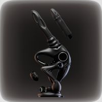 Секс-машина з фрикціями вібрацією та обертальною стимуляцією з насадками чорна Upko UEROS Nexus Power