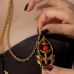 Зажимы для сосков с цепочкой ожерельем золотистые UPKO Pulling Chain Зажимы для сосков с цепочкой ожерельем золотистые UPKO Pulling Chain