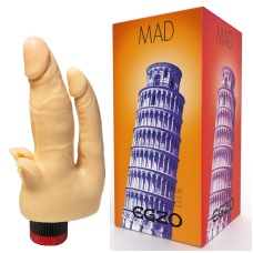 Вібратор подвійний вагінально-Анальний зі стимуляцією клітора EGZO VDP03