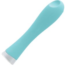 Вібратор вагінальний із силікону бірюзовий NS Toys Luxe Candy