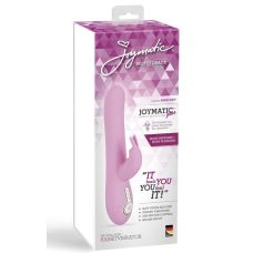 Вибратор - кролик с отростком для клитора розовый The intelligent Rabbit Vibrator 