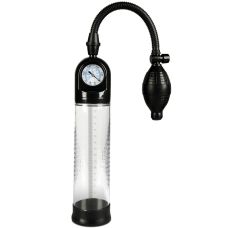 Автоматическая вакуумная помпа для увеличения пениса с манометром прозрачного цвета CanWin Penis Pump Big Boss