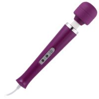 Вібромасажер Ванд універсальний для всього тіла у вигляді мікрофона фіолетового кольору CanWin Neutral box