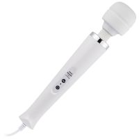 Вібромасажер Ванд універсальний для всього тіла у вигляді мікрофона білого кольору CanWin Neutral box