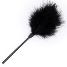 Щекоталка для БДСМ игр черного цвета Runyu Fondness