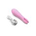 Клиторальный стимулятор розового цвета Qianyue Bunny