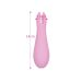Клиторальный стимулятор розового цвета Qianyue Bunny