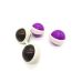 Набір вагінальних кульок чорного та фіолетового кольору Hision Personal Trainer 2 штуки по 2 кульки